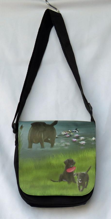 Lab choc 3 sm messenger bag